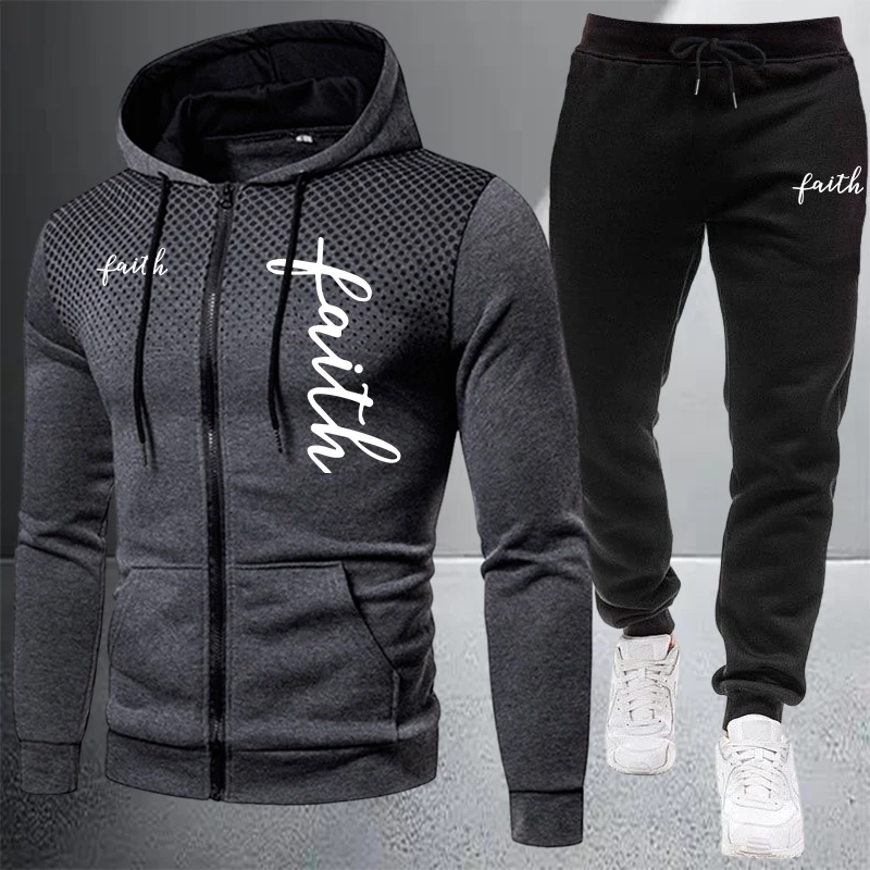 Winter Clothing - 2026 Erkek Eşofman Günlük Fermuarlı Ceket