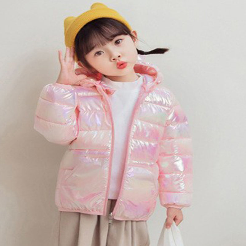 Winter Clothing Baby Boy - Pürüzsüz Yüzey Kumaş Kapşonlu Hafif Aşağı