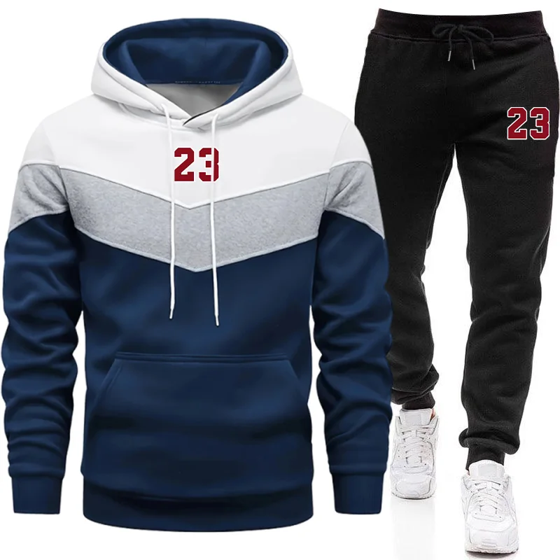 Winter Clothing - Erkekler için yeni eşofman rahat kapüşonlu