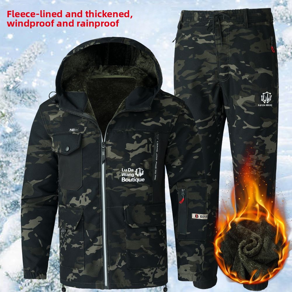 Winter Clothing - Erkek Kışlık İş Kıyafeti Kamuflaj Takım