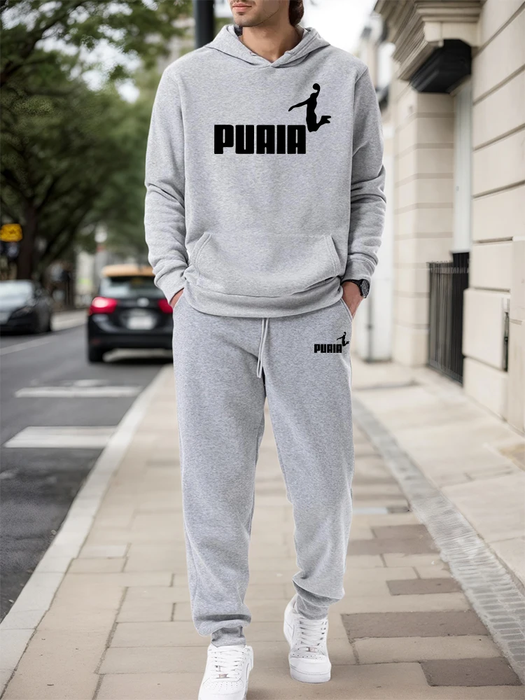 Winter Clothing - Erkek Takımı/Hoodie/Pantolon 2026 Sonbahar Kış Günlük