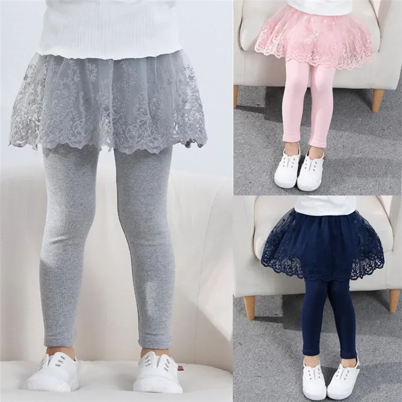 Winter Clothing For Baby Girl - Yeni Bebek Kız Tayt Dantel Prenses