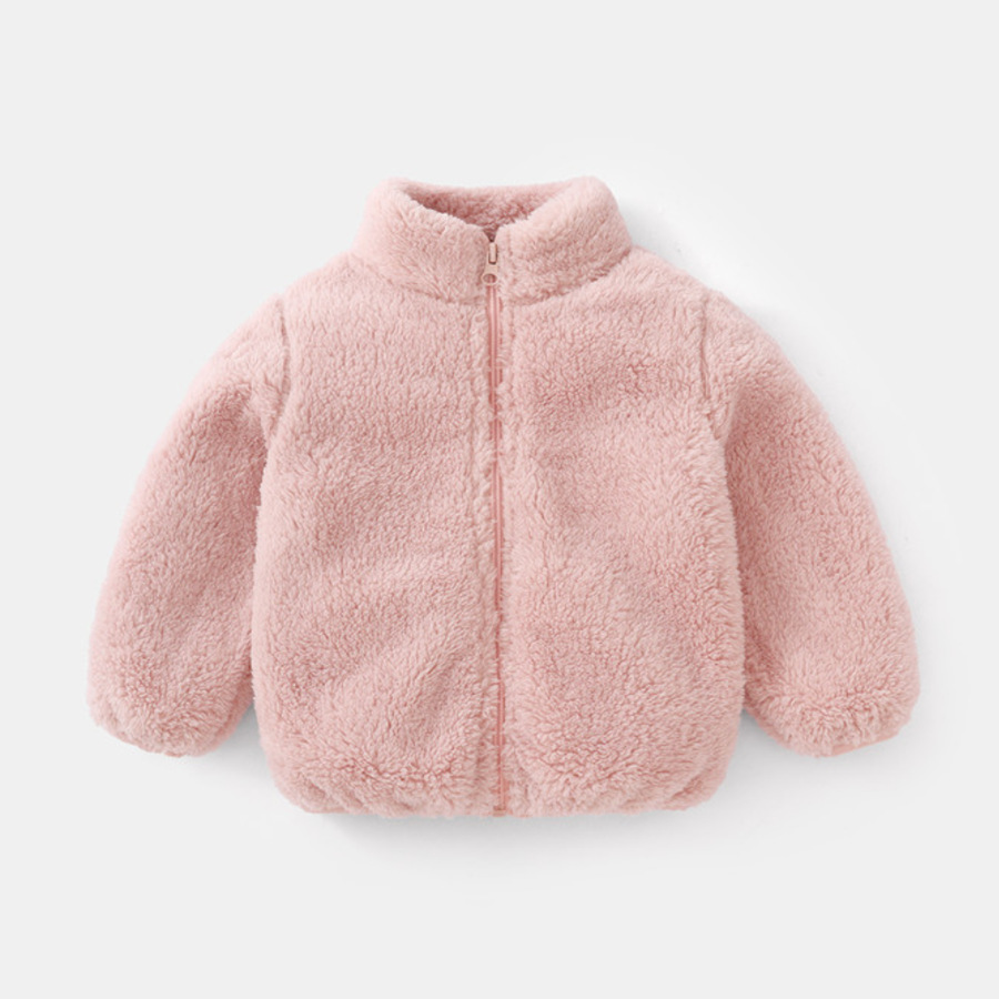 Winter Clothing Baby Boy - Moda Çocuk Erkek Düz Renk Peluş