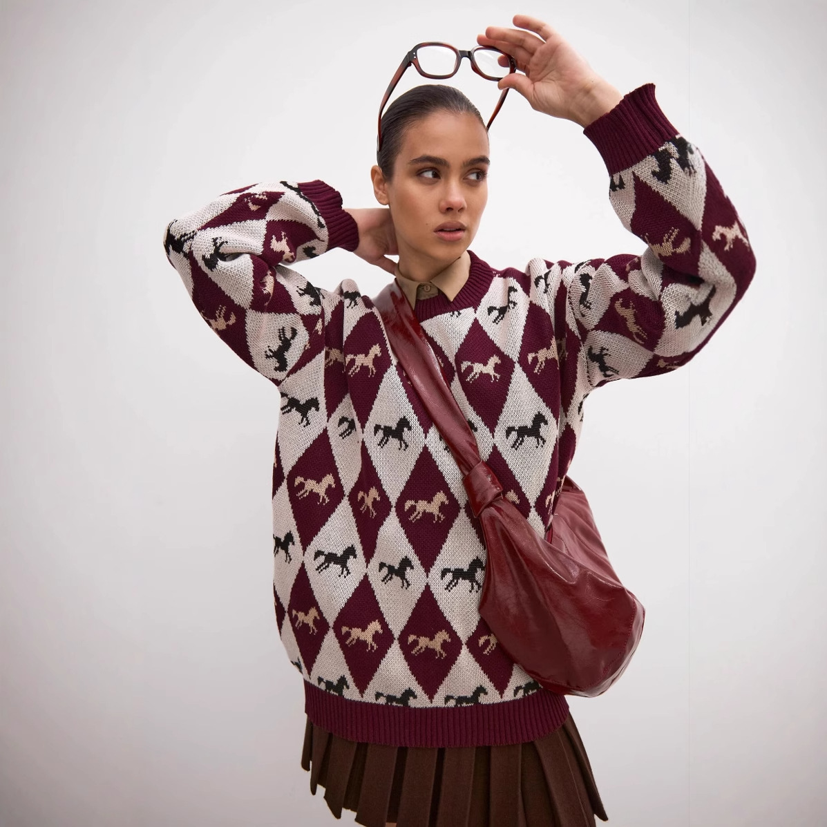 Winter Clothing Factory Outlet - Zekye Triko Bisiklet Yaka Kazak Örme