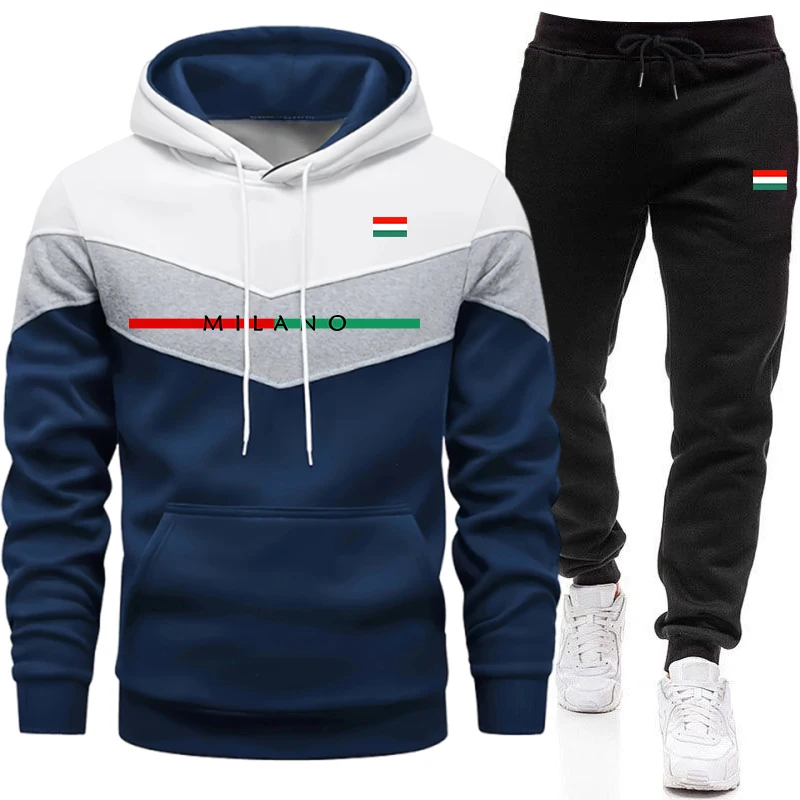 Winter Clothing - Kaliteli Eşofman Erkekler için Rahat Üç