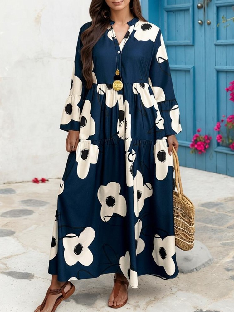 Winter Clothing Factory Outlet - XL-4XL Artı Boyutu Elbise Elbiseler Kadın