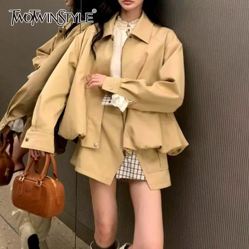 TWOTWINSTYLE Haki Eklemeli Cep - Winter Clothing For Sale incelemesi ve fiyatı