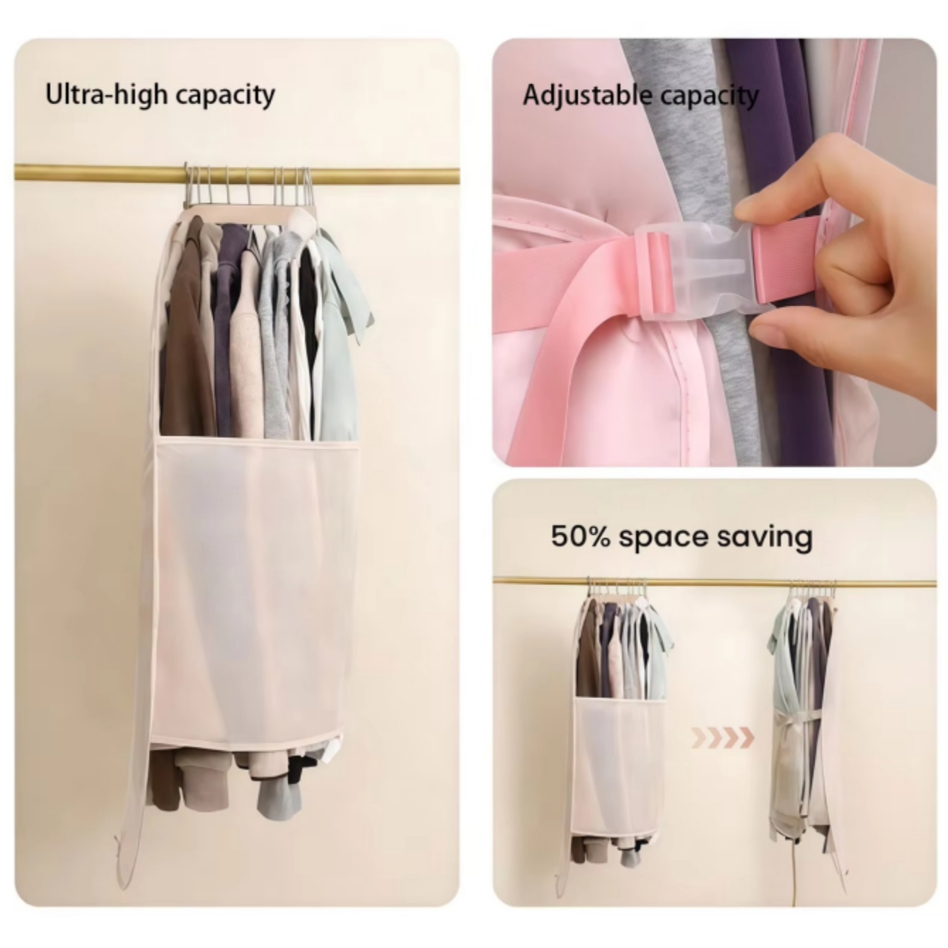 Gardırop Sıkıştırma Askılı Çan - Winter Clothing Organizer incelemesi ve fiyatı
