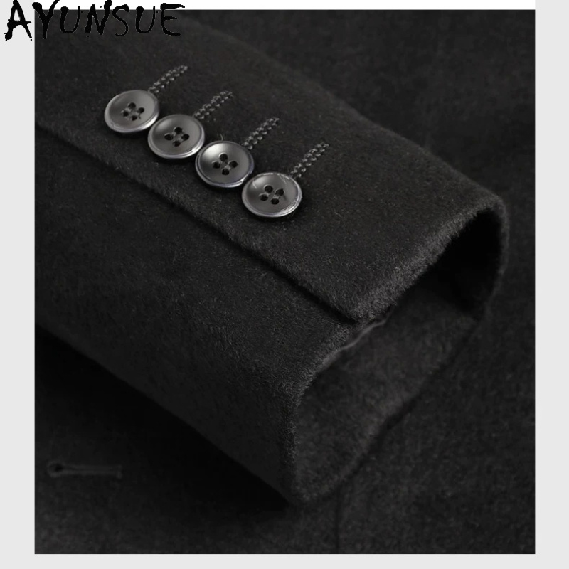 AYUNSUE % 80% Yün Paltolar Erk - Quality Winter Clothing Jacket incelemesi ve fiyatı
