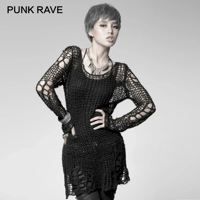 PUNK RAVE kadın Punk kırık kaz - Winter Clothing Visuals incelemesi ve fiyatı