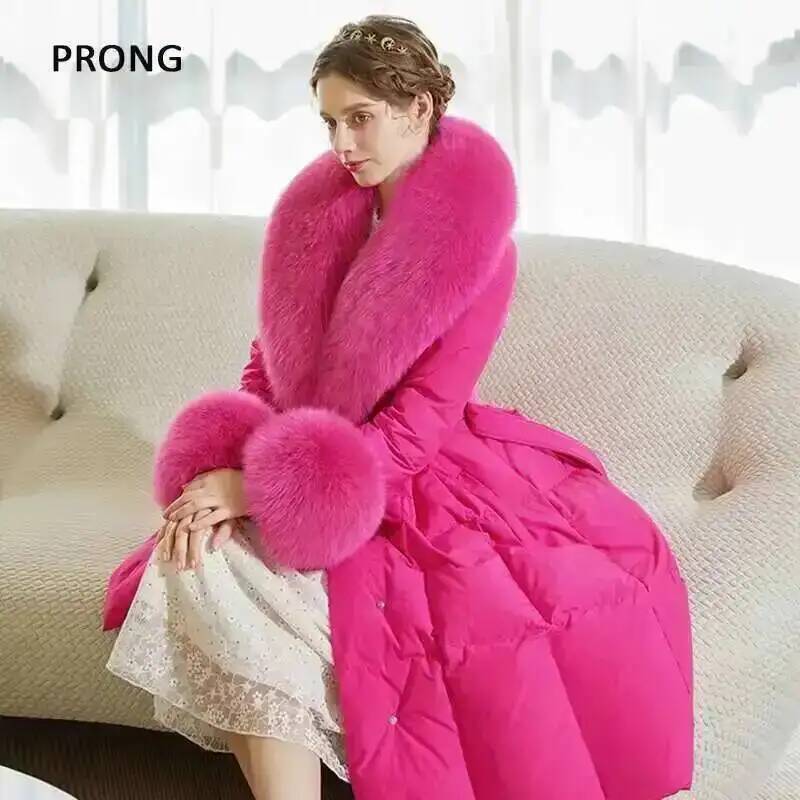 100% gerçek tilki kürk yaka kı - Winter Clothing For Sale incelemesi ve fiyatı