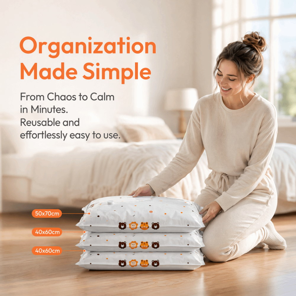Kalınlaştırılmış Vakumlu Sakla - Winter Clothing Organizer incelemesi ve fiyatı