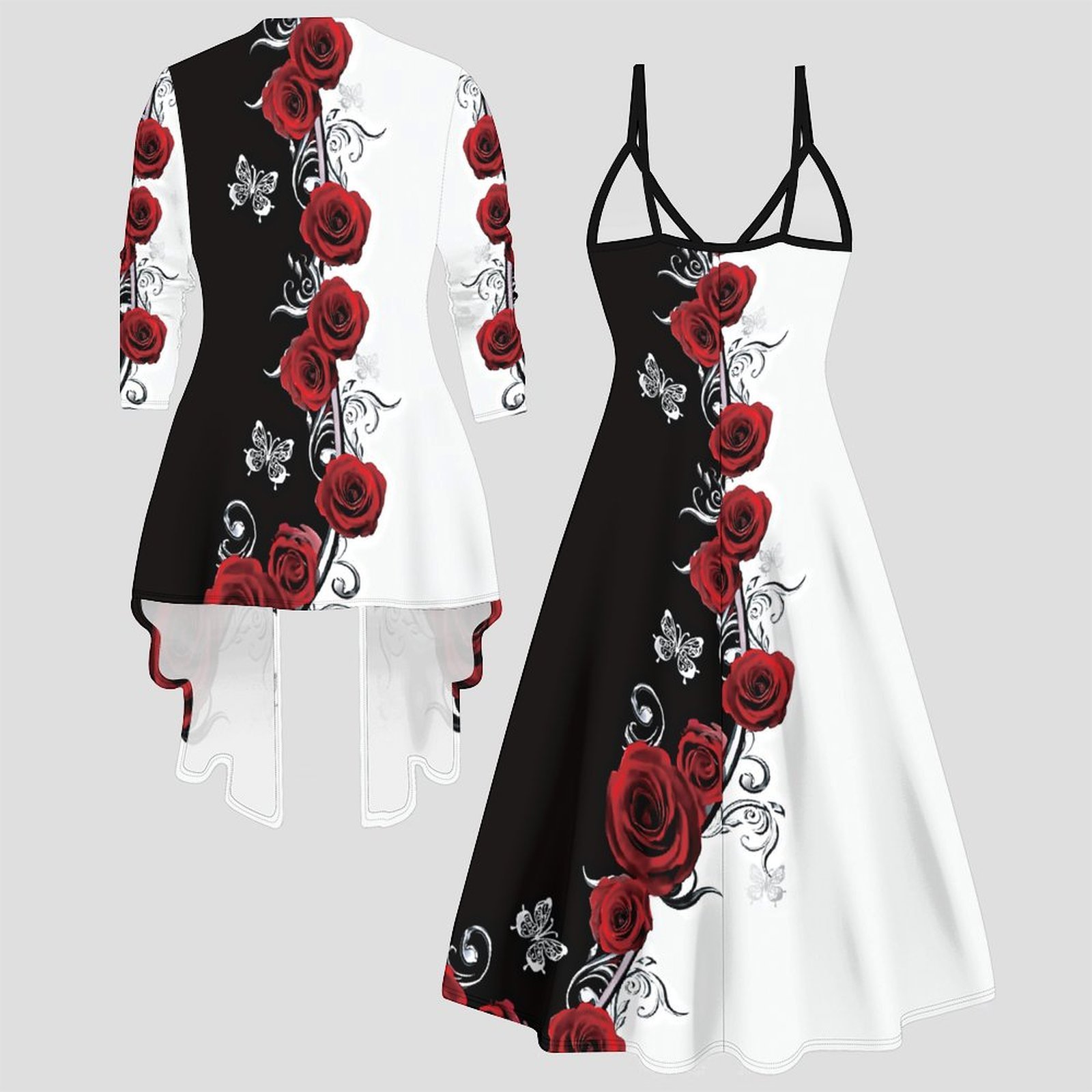 Baskılı İki Parçalı Takım Kadı - Winter Clothing For Sale incelemesi ve fiyatı